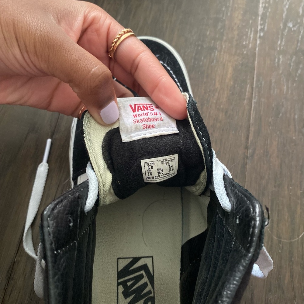 Vans lightly worn